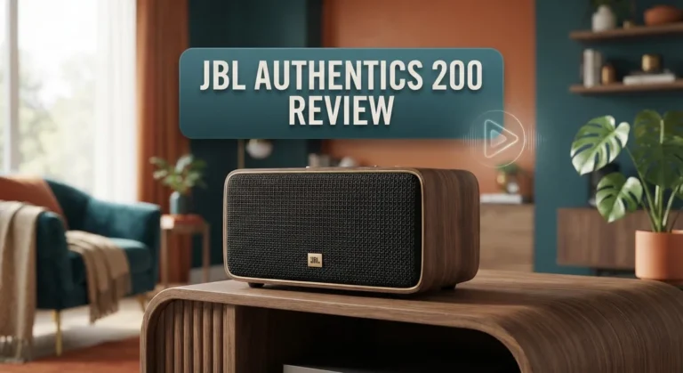 JBL Authentics 200 Review: Smart Speaker Performance and Sound Quality
