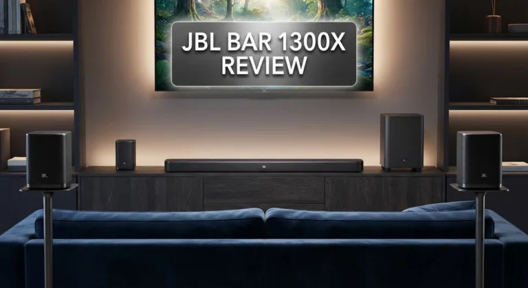 JBL Bar 1300X Review: Premium Soundbar with Dolby Atmos and Wireless Surrounds