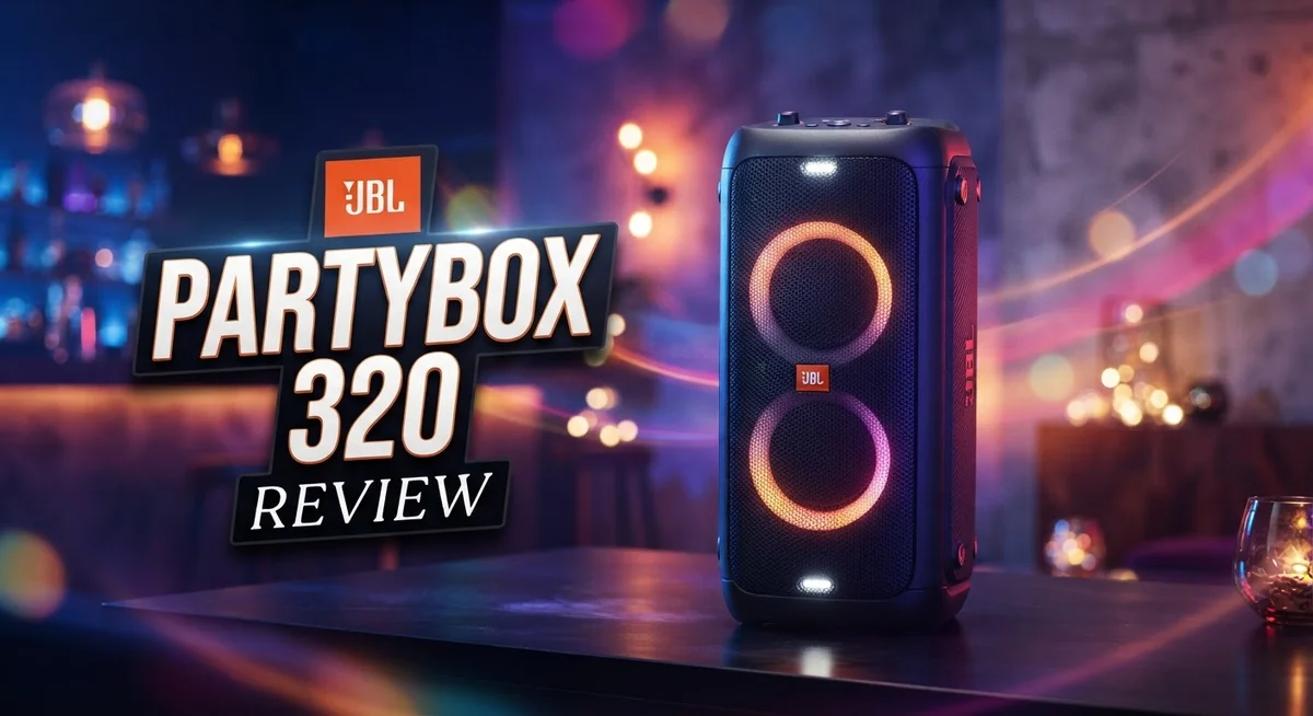 JBL PartyBox 320 Review: Portable Party Speaker with Bass