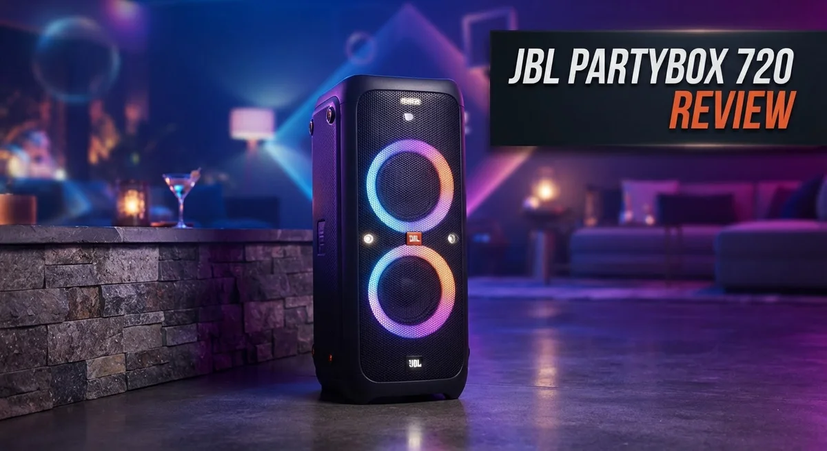 JBL PartyBox 720 Review: Loudest Battery-Powered Party Speaker