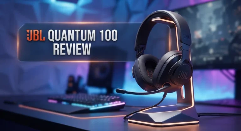 JBL Quantum 100 Gaming Headset Review: Features, Performance & Verdict