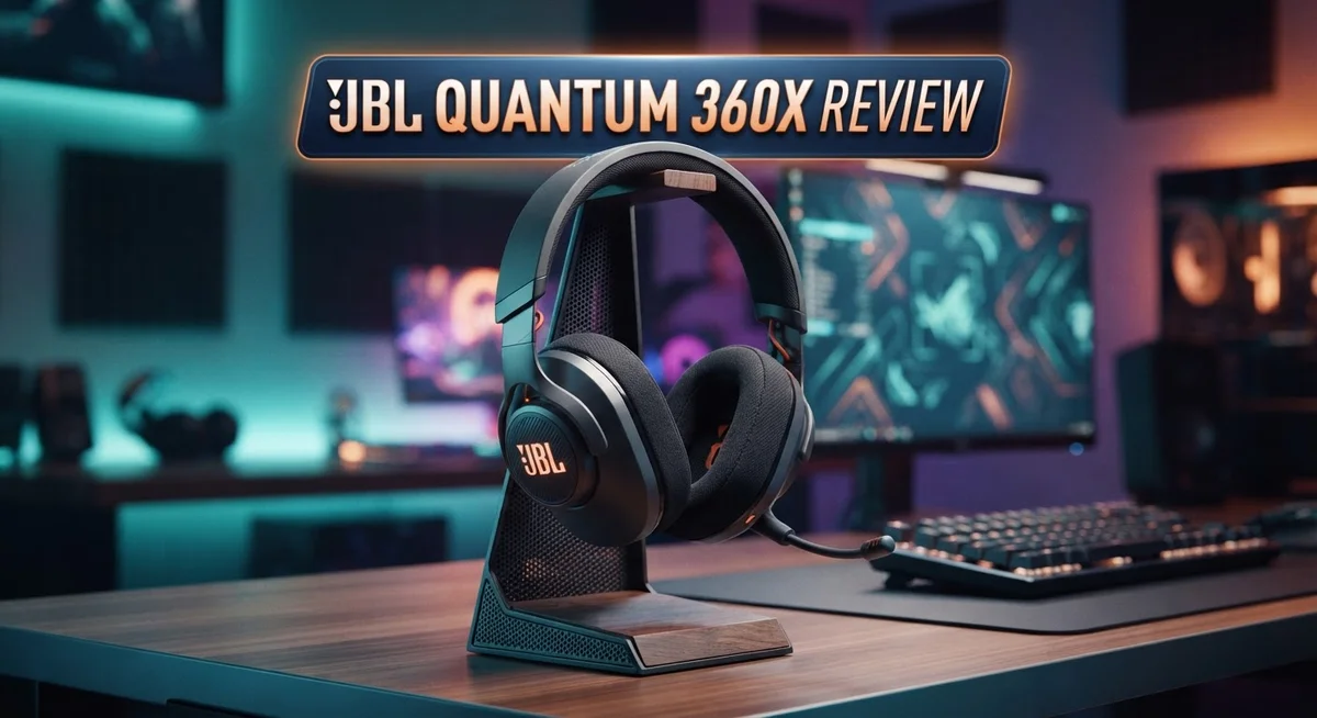 JBL Quantum 360X Review: Wireless Gaming Headset Performance & Features