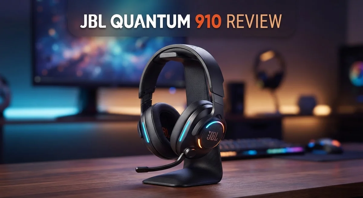 JBL Quantum 910 Review: Wireless Gaming Headset with Spatial Audio