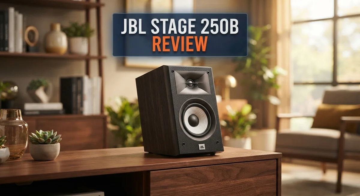 JBL Stage 250B Review: Bookshelf Speaker Performance and Sound Quality