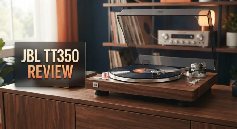 JBL TT350 Classic Turntable Review: Design, Sound Quality, and Performance