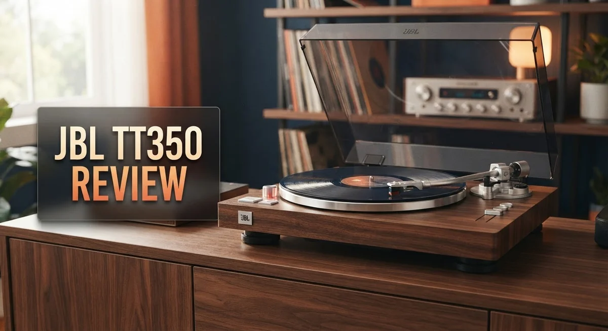 JBL TT350 Classic Turntable Review: Design, Sound Quality, and Performance
